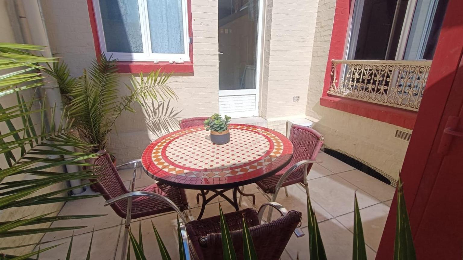 La Bateliere, Appartement Mer Avec Patio Prive Mers-les-Bains Exteriér fotografie